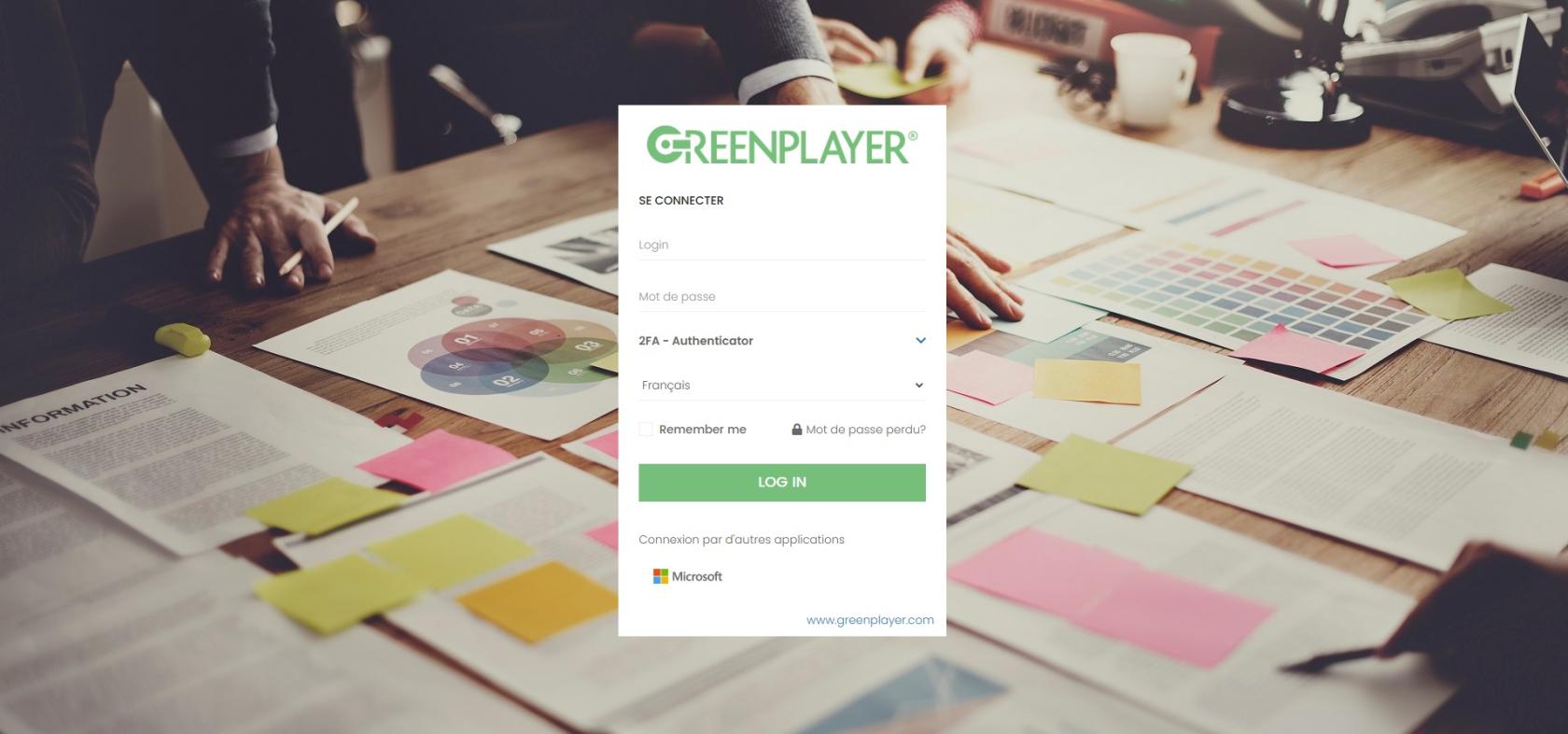 Interface Greenplayer